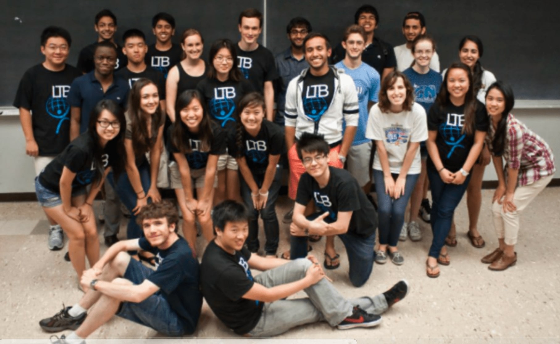 Volunteer tutors from UT Austin