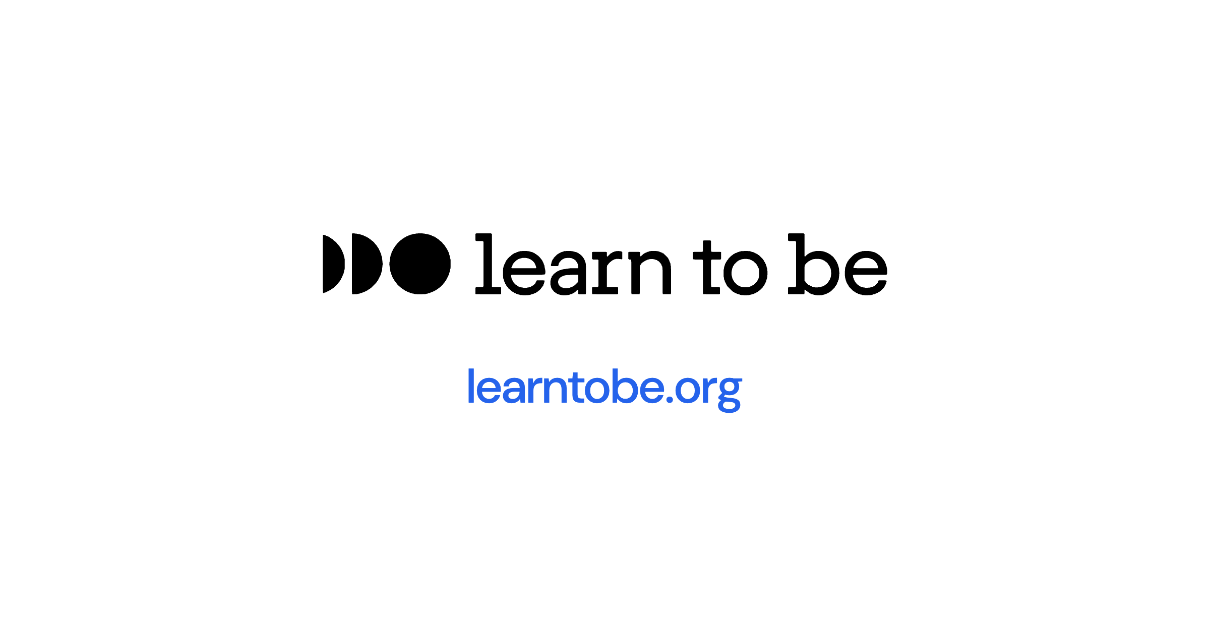The picture learntobe.org shows when its homepage is shared